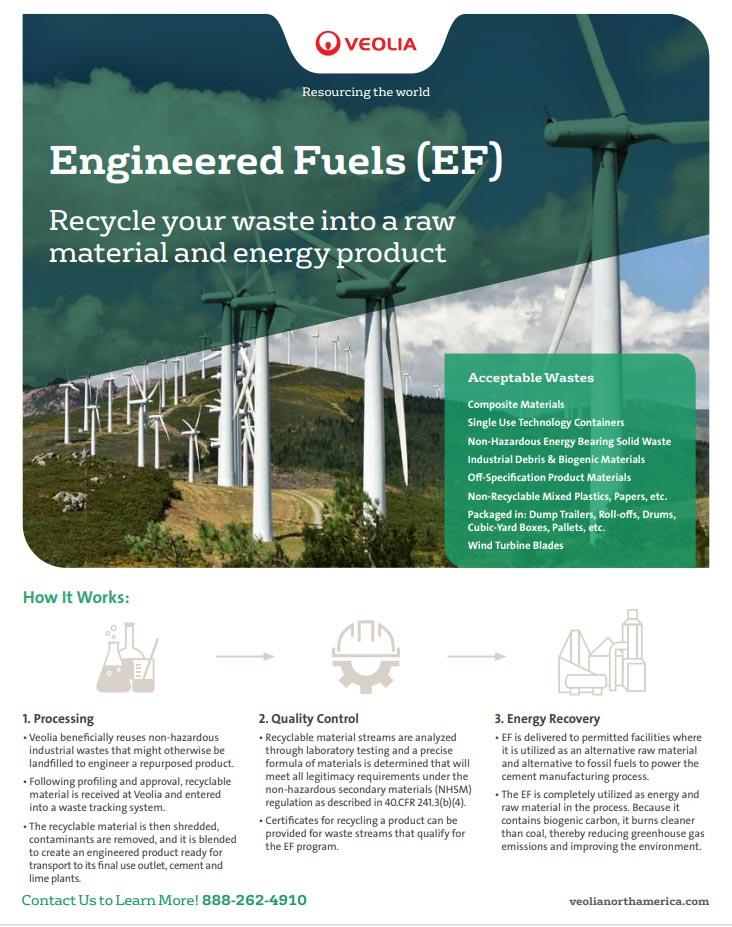 Engineered fuels brochure