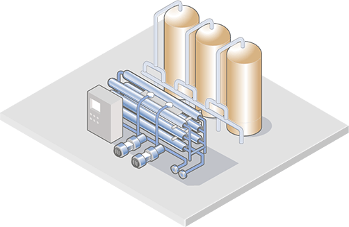 Industrial Water Cycle Management Graphic